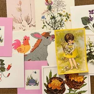Vintage Floral and Animal Art Prints